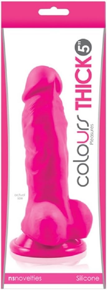 NS Novelties Colours Pleasures Realistic Thick Dong 12.7cm - Realistic Dildos