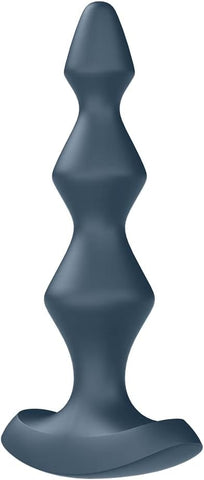 Lolli-Plug 1 Dark Vibrating Anal Beads by Satisfyer - Anal Beads and Balls