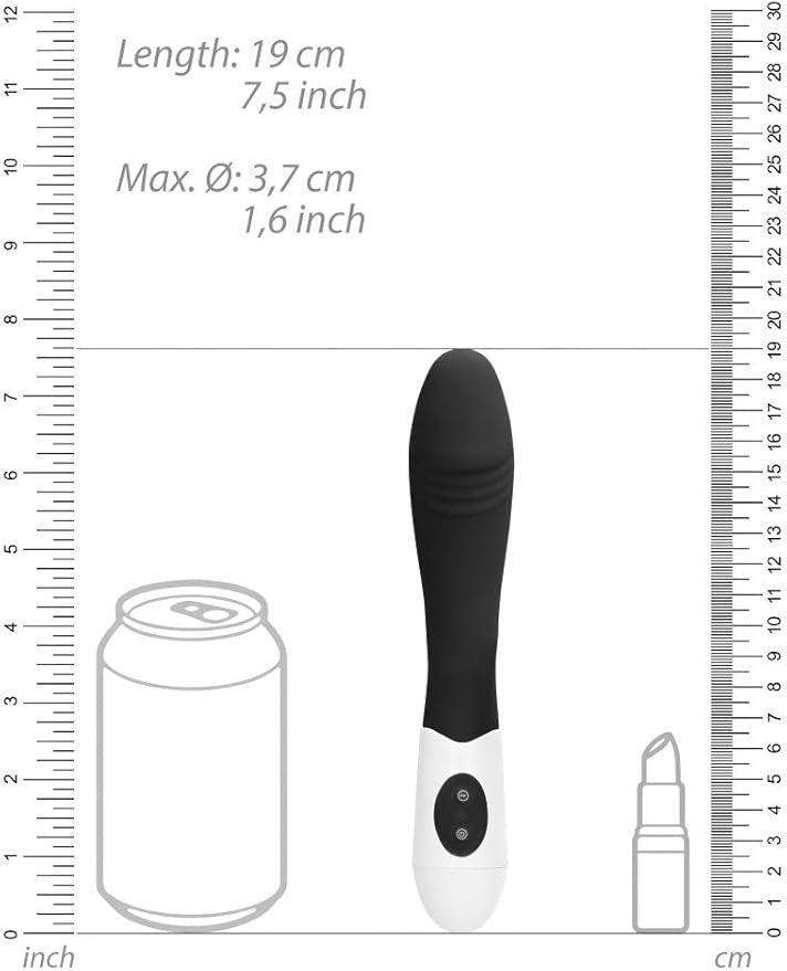 Shots Toys GC Ribbed G Spot Vibrator - G-Spot Vibrators