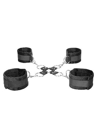 OUCH! & Velcro Hogtie With Hand and Ankle Cuffs Restraints - Cuffs And Restraints