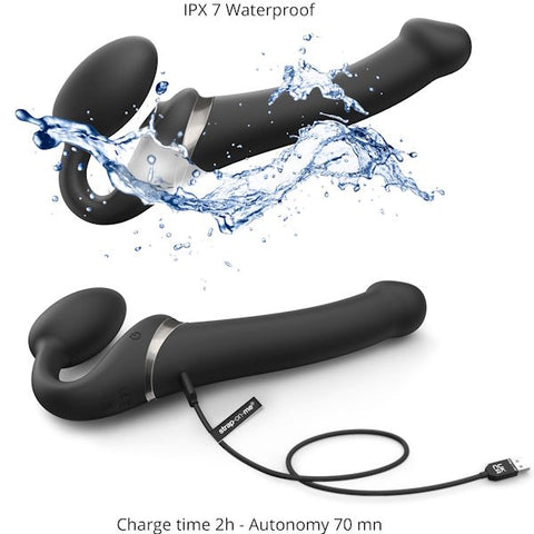 Multi Orgasm Bendable Strap On Dildo Small by strap-on-me - Strap On Sextoys