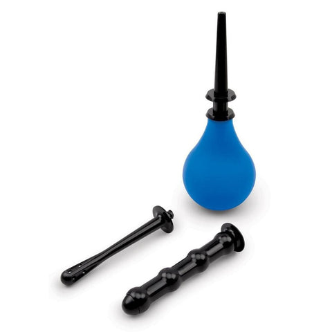 AquaClean Douche Set with Interchangeable Nozzles Capacity - Enemas and Douches