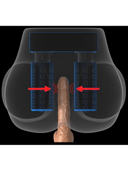 PDX Milk Me Silly Twerking & Vibrating Booty Masturbator with Remote Control