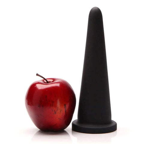 Cone Small Black Silicone Butt Plug by Tantus - Butt Plugs
