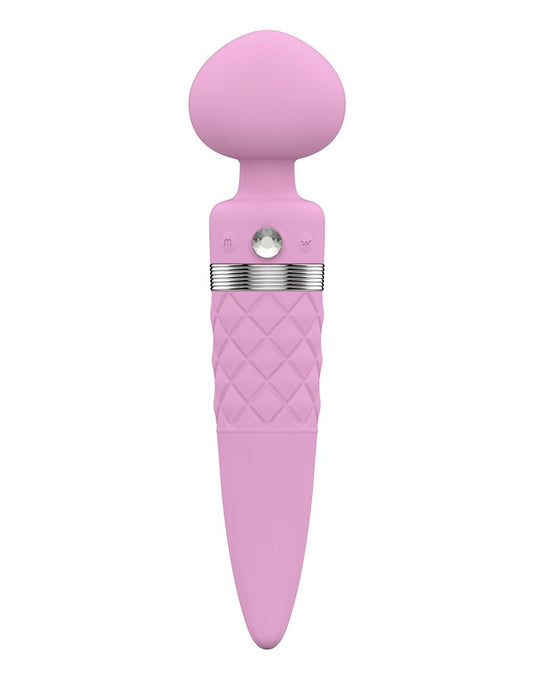 Pillow Talk Sultry Dual Ended Warming Body Wand Massager