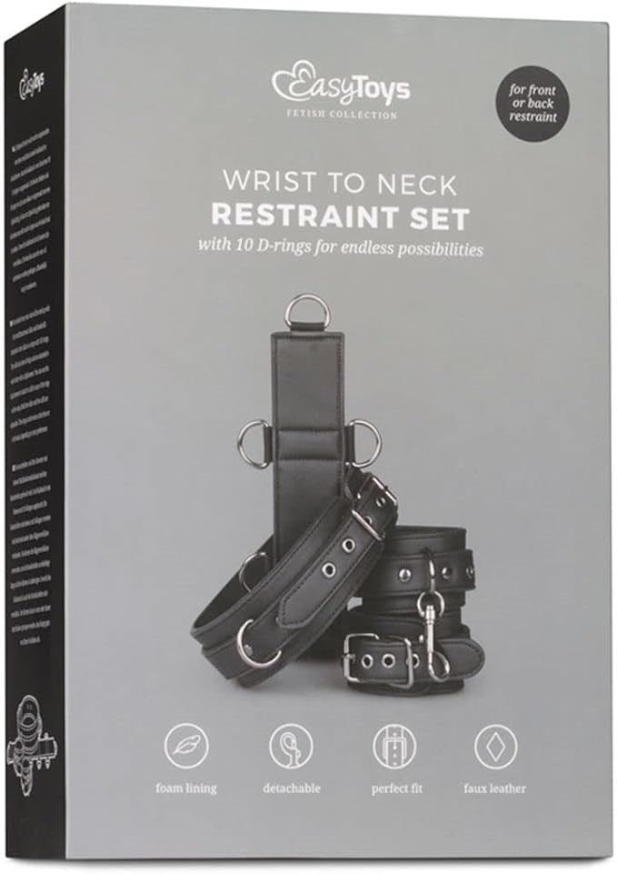 Easy Toys Fetish Collection BDSM Neck & Wrist Restraint - Cuffs And Restraints