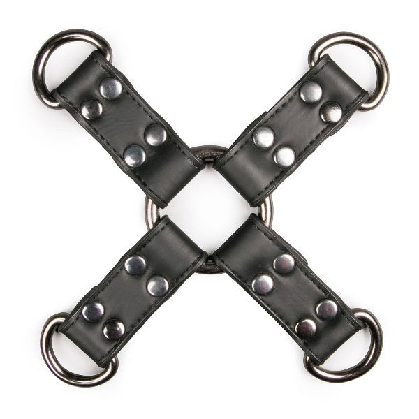 Easy Toys Fetish Collection BDSM Play Hogtie Black - Cuffs And Restraints