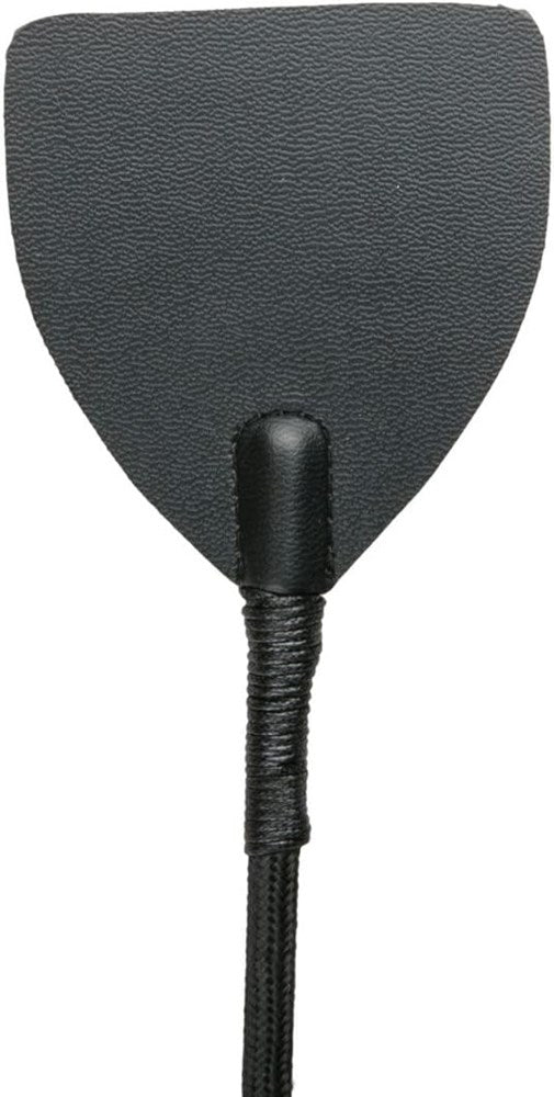 Easy Toys Fetish Collection Wide Crop Bondage Whip Black - Whips And Crops