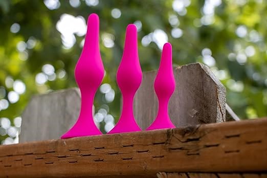 Luxe Beginner Butt Plug Kit Pink - Butt Plugs