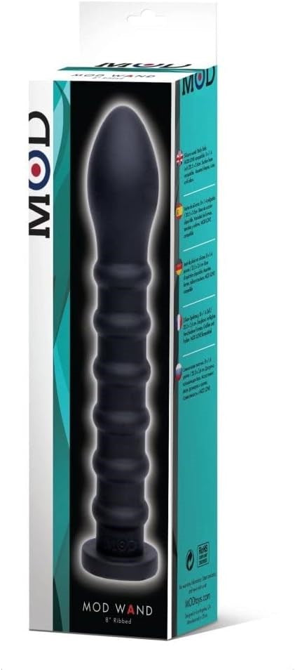MOD Body Wand Ribbed Black - Body Wands