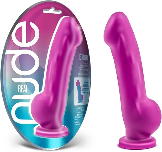 Real Nude Ergo Realistic Dildo Violet - Realistic Dildos