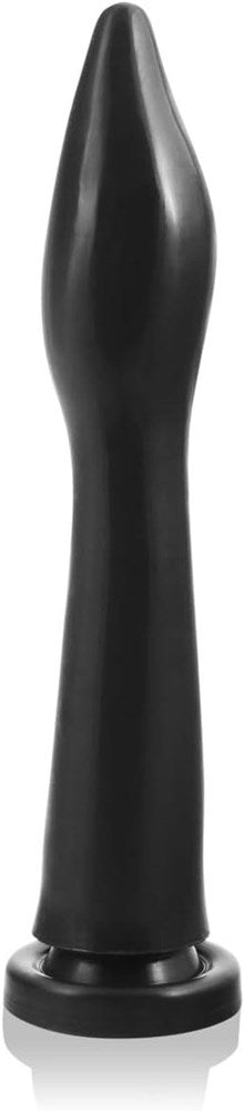 SI Novelties Goose Medium Anal Dildo With Suction Cup Black - Anal Dildos