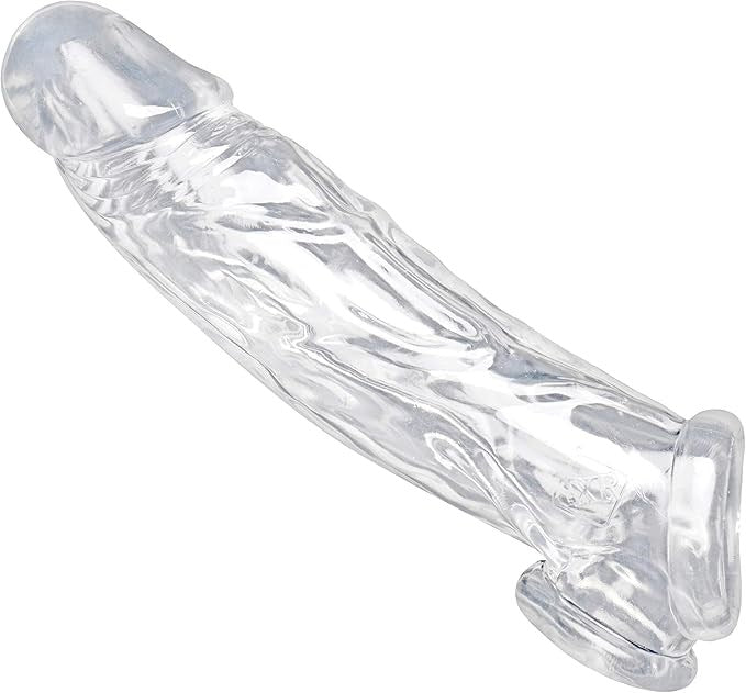 Size Matters Realistic Penis Enhancer and Ball Stretcher Flesh - Pumps, Extenders and Sleeves