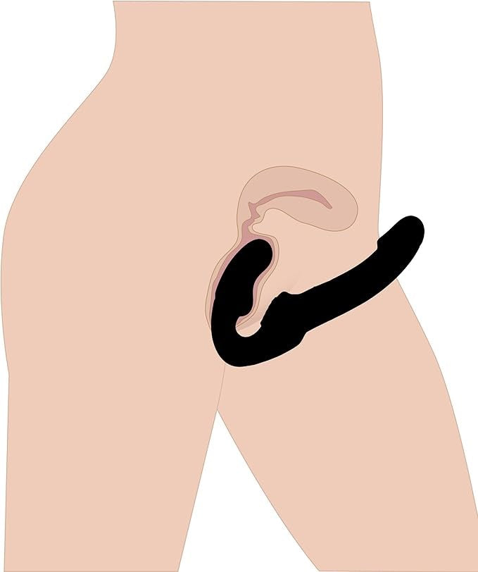 Strap U Evoke Rechargeable Vibrating Silicone Strapless Strap On Sex Toy - Strap On Sextoys