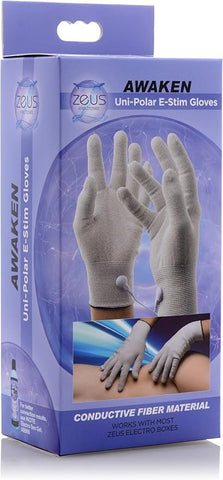 Zeus Awaken Electro Stimulation Gloves by XR Brands - Electro Sex
