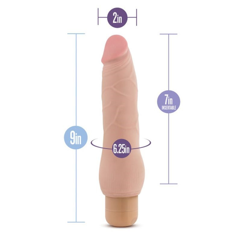 Au Naturel Fabien Vibrating Dildo - Vibrating Dildos