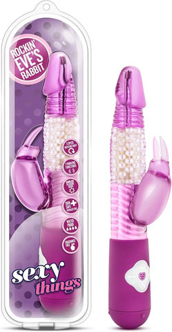 Sexy Things Rocki N Eves 7 Function Rabbit - Rabbit Vibrators