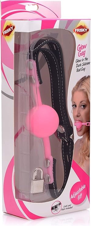 Frisky Glow Gag by XR Brands - Bondage Gags and Bits