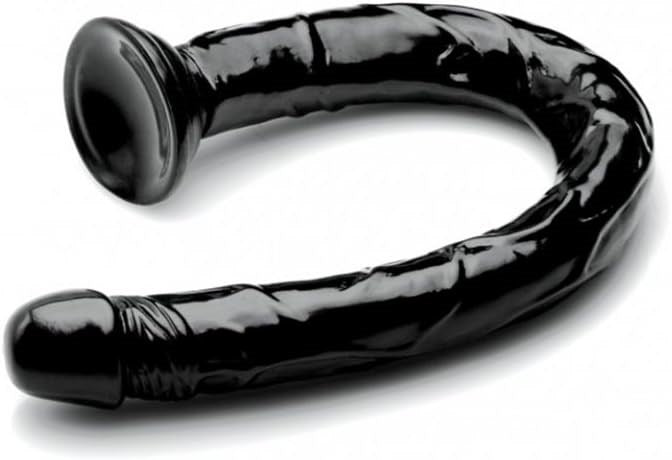Hosed Realistic Hose Big Black Anal Dildo 19 Inch - Anal Dildos