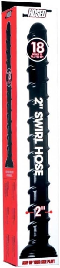 Hosed Swirl Hose Anal Dildo 18 Inch - Anal Dildos