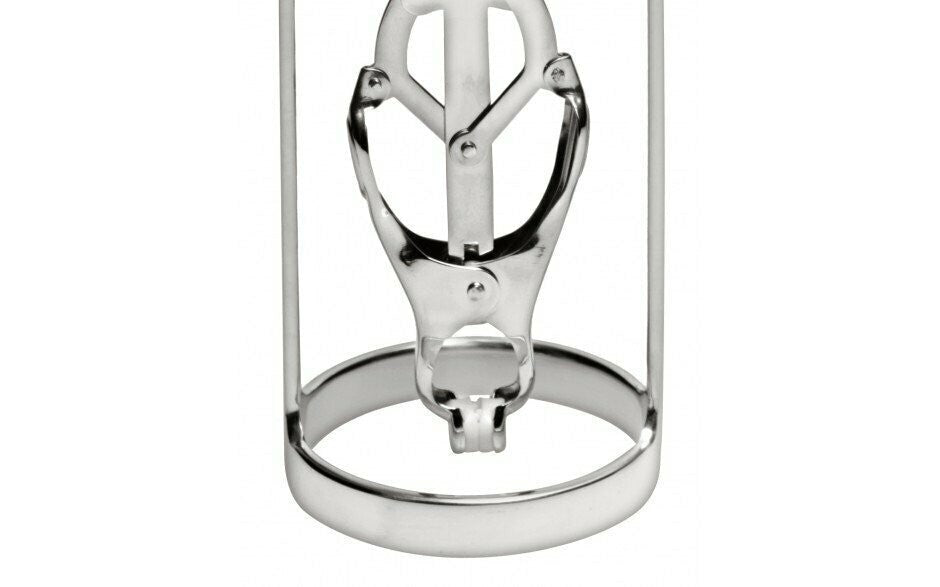 Master Series Stainless Steel Clover Clamp Nipple Stretcher - Nipple and Clit Clamps