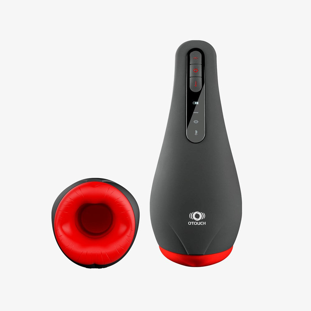 OTouch Airturn 2 Heating Suction Mens Masturbator - Masturbators and Strokers