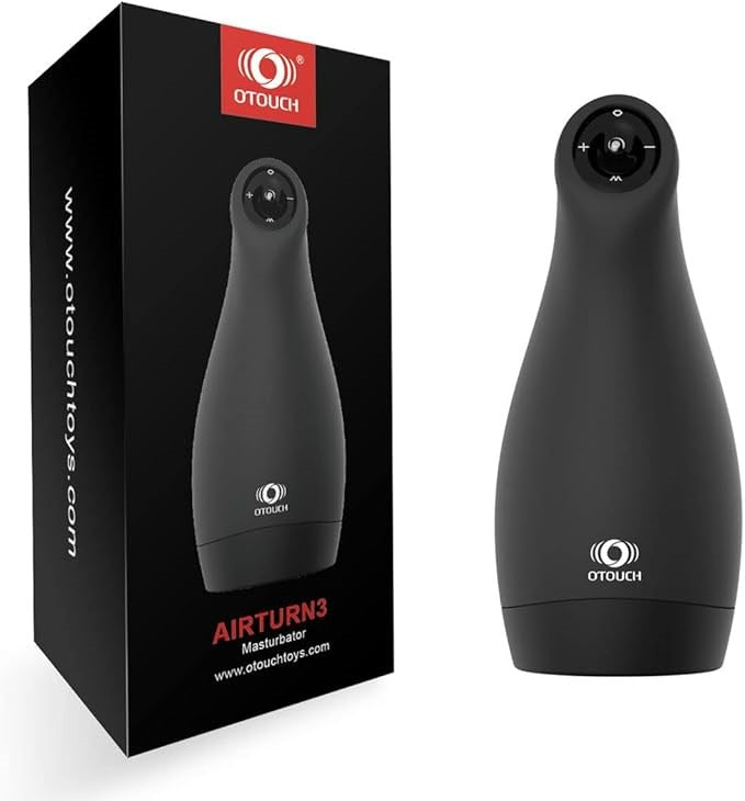 OTouch Airturn 3 Suction Mens Masturbator - Masturbators and Strokers
