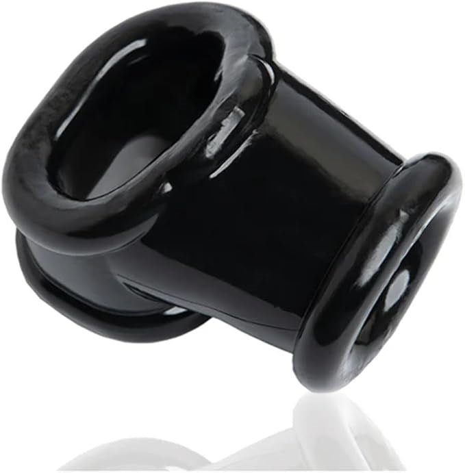 Oxballs Powersling Cocksling And Ballstretcher Black - Ball and Cock Toys