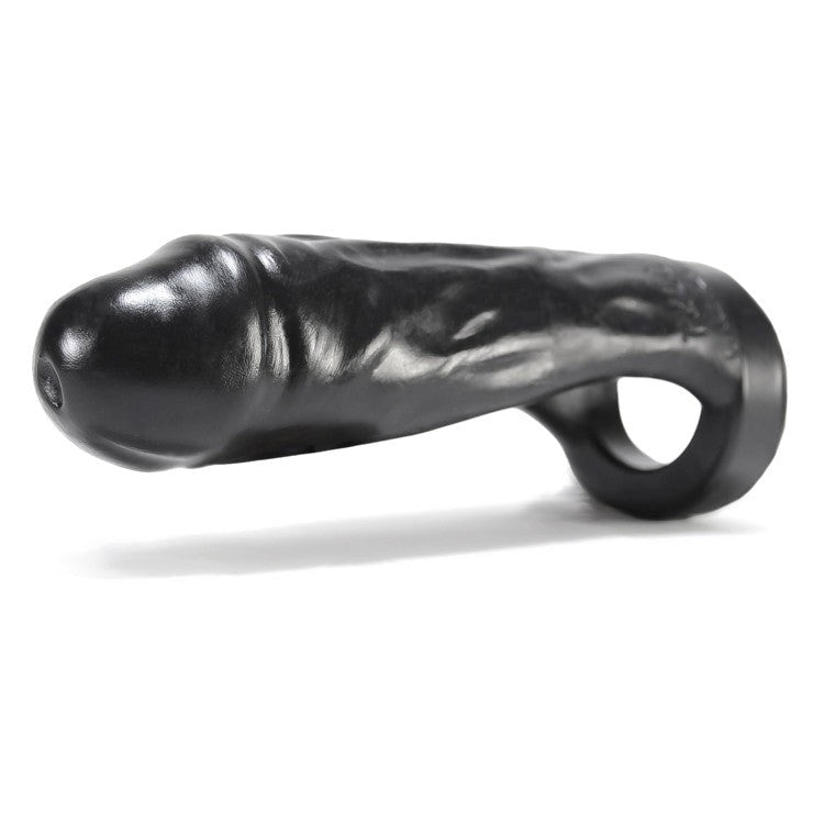 Oxballs Thug Double Fucker Penis Extender Black - Penis Sleeves and Extenders