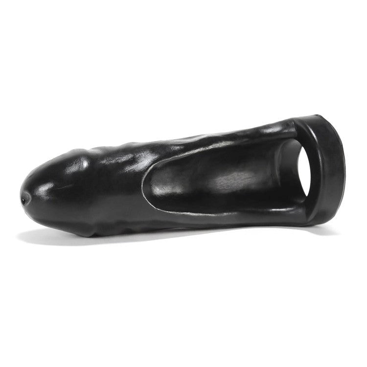 Oxballs Thug Double Fucker Penis Extender Black - Penis Sleeves and Extenders