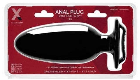Xplay Finger Grip Anal Plug 5L by Perfect Fit - Butt Plugs