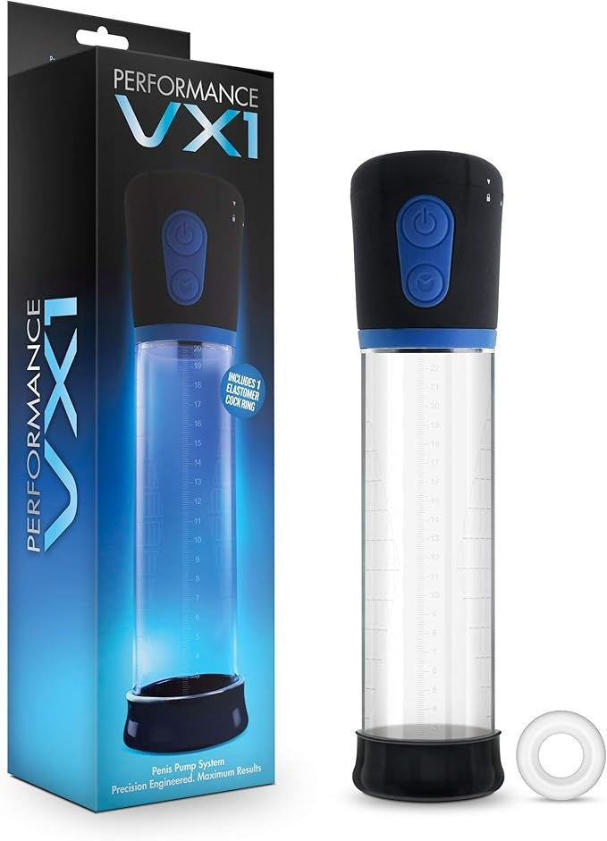 Performance VX1 Male Enhancement Penis Pump System Clear - Penis Pumps And Stretchers