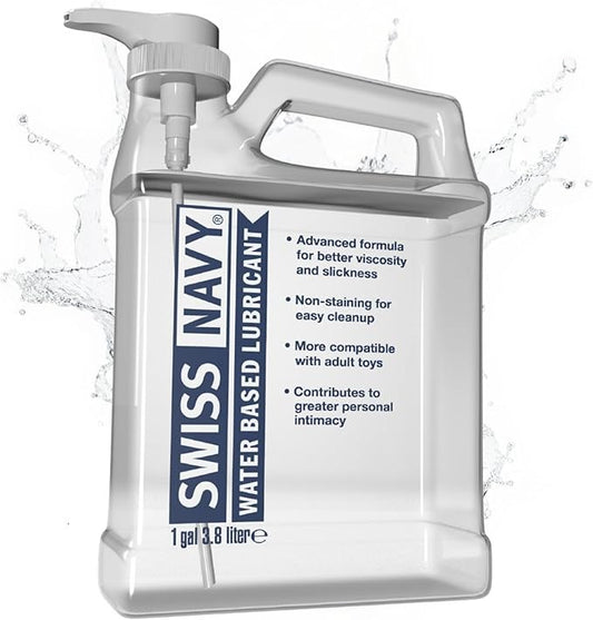 Swiss Navy Water Based Adult Lubricant 3.8L