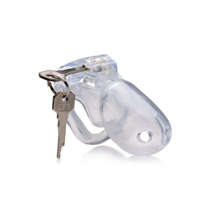 Master Series Clear Captor Male Chastity Cage - Male Chastity