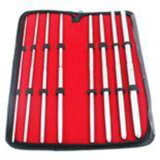 BDSTyle Pratt 8 Pieces Double Ended Urethral Dilator Set