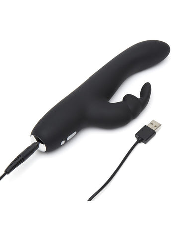 Fifty Shades of Greedy Girl Slimline Rabbit Vibrator - Rabbit Vibrators