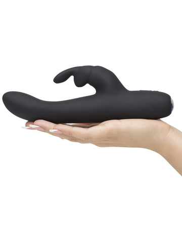 Fifty Shades of Greedy Girl Slimline Rabbit Vibrator - Rabbit Vibrators