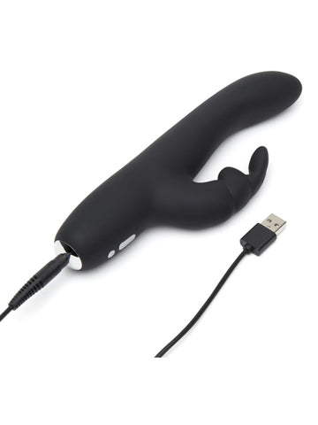 Fifty Shades of Greedy Girl Slimline Rabbit Vibrator - Rabbit Vibrators