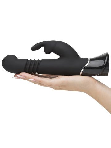 Greedy Girl Thrusting G-Spot Rabbit Vibe by Lovehoney - Rabbit Vibrators