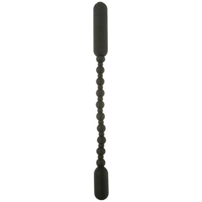 PowerBullet Rechargeable Booty Beads Black - Anal Beads and Balls