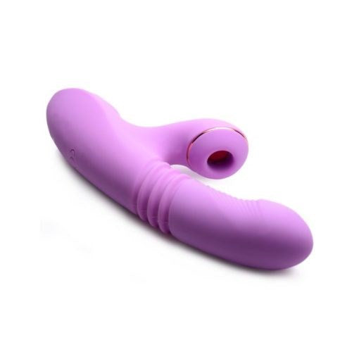 Shegasm Pro Thrust Rabbit Vibrator Mauve - Rabbit Vibrators