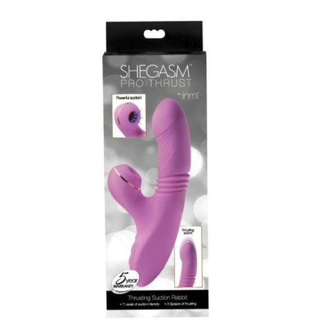 Shegasm Pro Thrust Rabbit Vibrator by XR Brands - Rabbit Vibrators