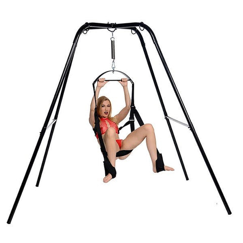 Strict Extreme Sex Sling and Sex Swing Stand by XR Brands - Sex Swings And Slings