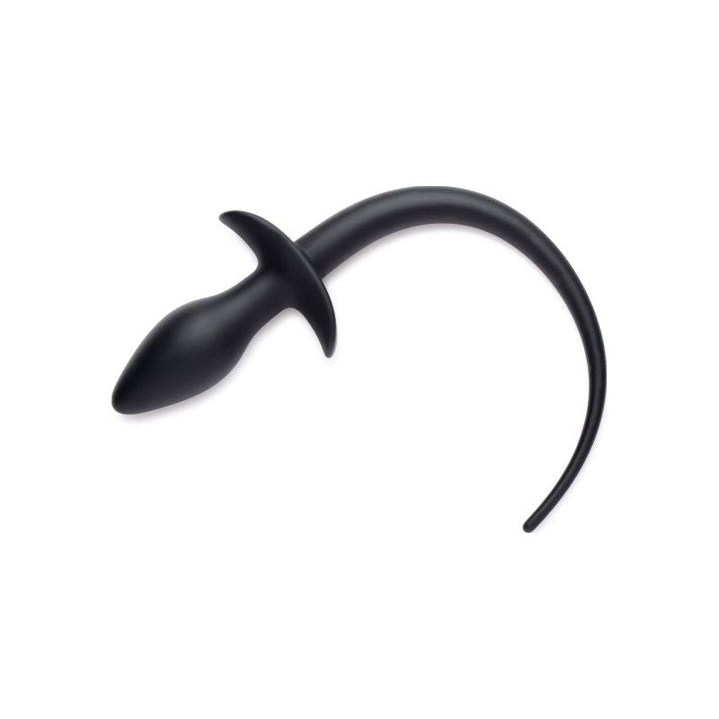 Tailz Puppy Play Set incl Gag Plug & Collar Black - Bondage Kits
