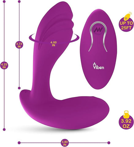 Epiphany Rollerball Dual-Stim Massager by Viben - Personal Massagers