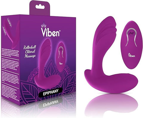 Epiphany Rollerball Dual-Stim Massager by Viben - Personal Massagers