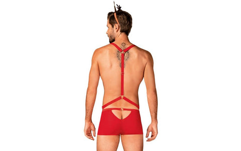 Mr. Reindy 3 Piece Mens Costume Set by Obsessive - Fancy Dress Ups