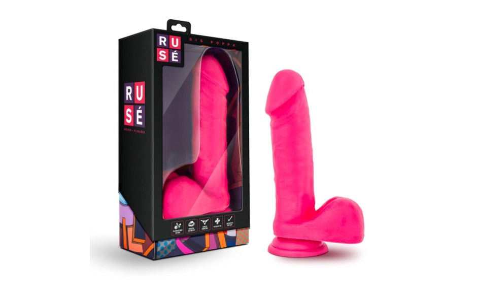 Ruse Big Poppa Realistic Silicone Dildo - Realistic Dildos