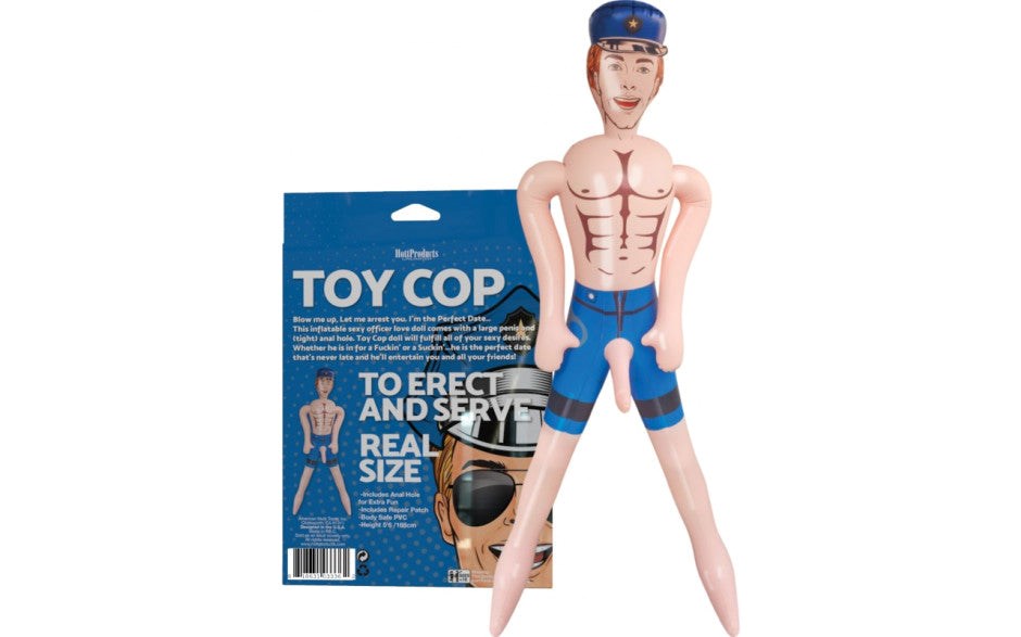 Hott Products Top Cop Real Size Inflatable Doll - Love Dolls