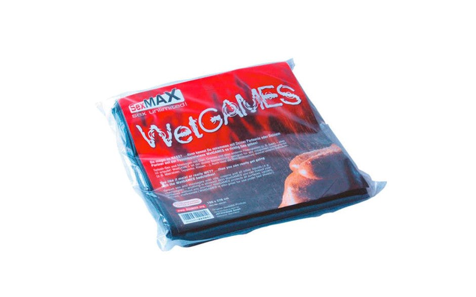 JoyDivision SexMAX WetGAMES Sheet Black - Sex Furniture